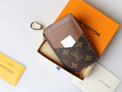 Recto Verso Brown Monogram Cardholder/Keychain/Small Wallet